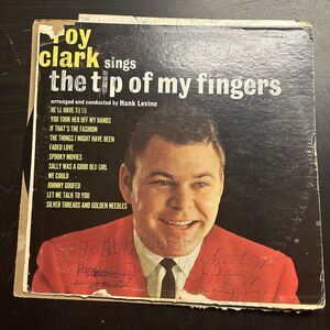 ROY CLARK Sings The Tip Of My Fingers LP vinyl Record Album Country ST-1972